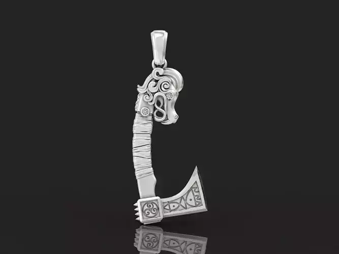 Scandinavian War Axe 2795