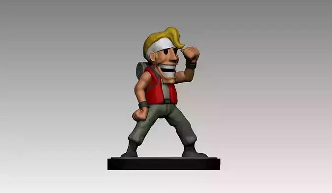 Metal Slug Marco  3D print model