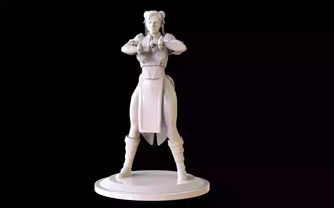 SF Chun Li Statue