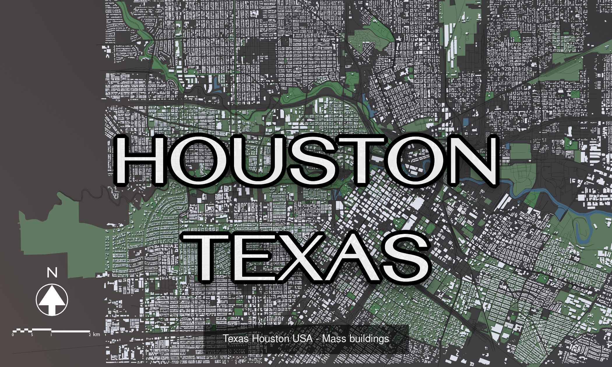 Cities in USA - mass buildings 3D Model Collection_7