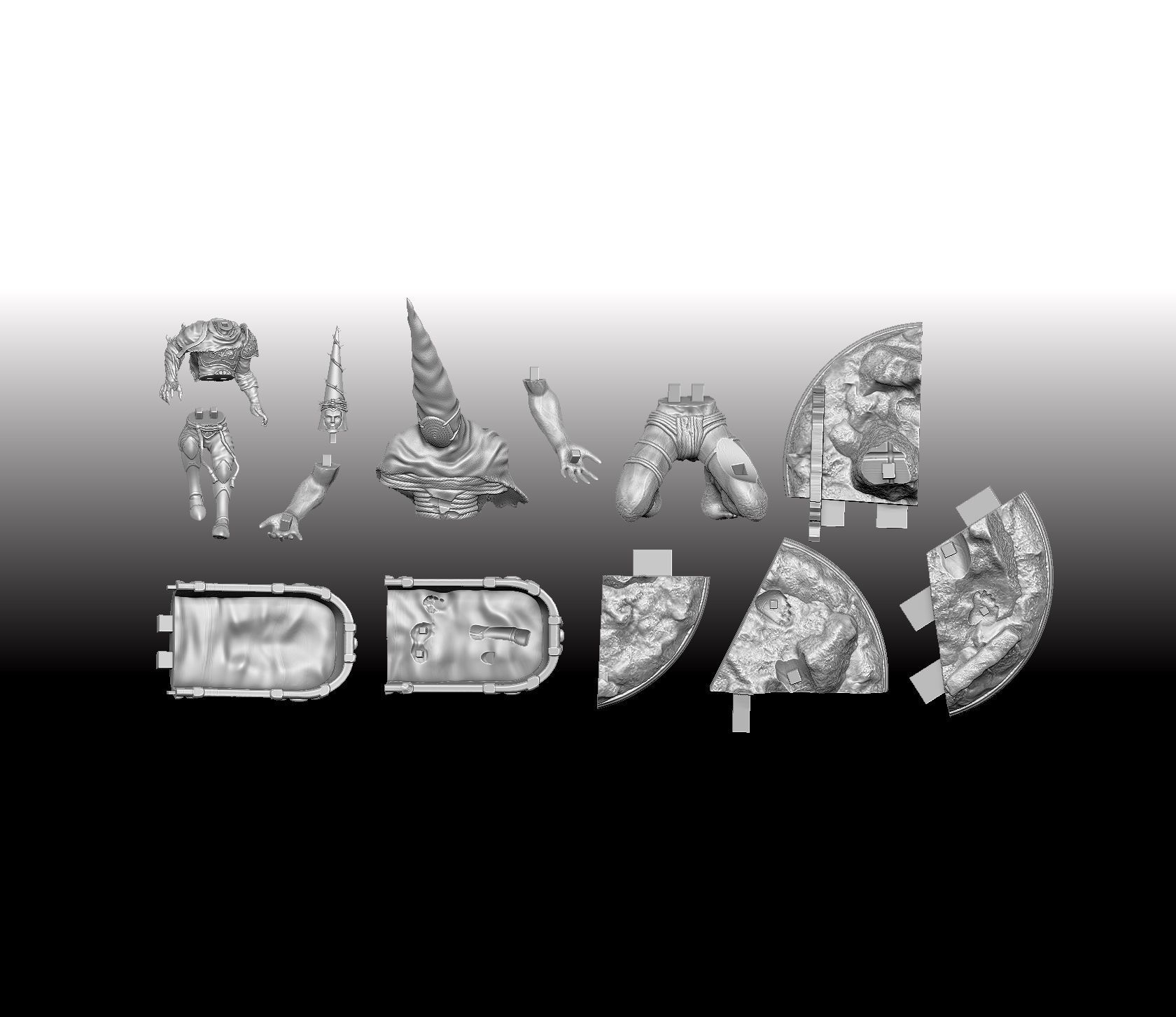 Blasphemous 2 Diorama 3D print model_8