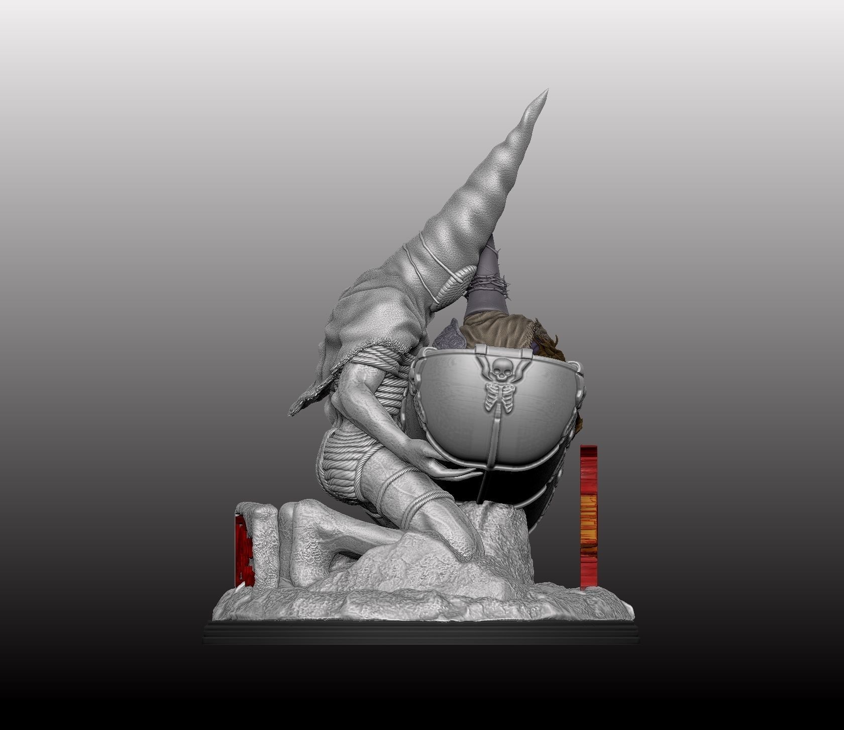 Blasphemous 2 Diorama 3D print model_5