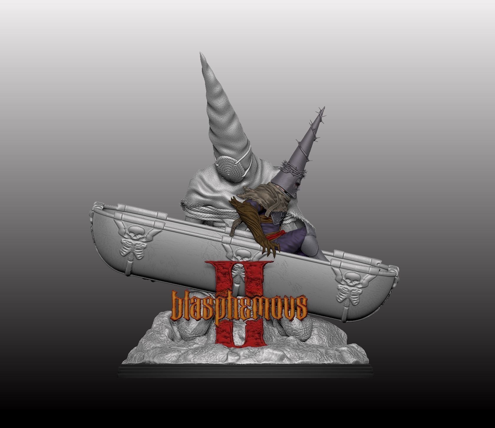 Blasphemous 2 Diorama 3D print model_4