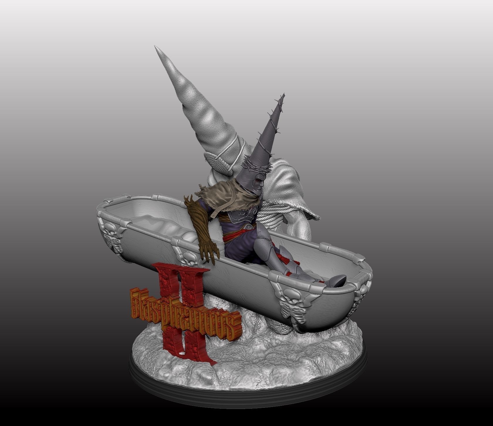 Blasphemous 2 Diorama 3D print model_1