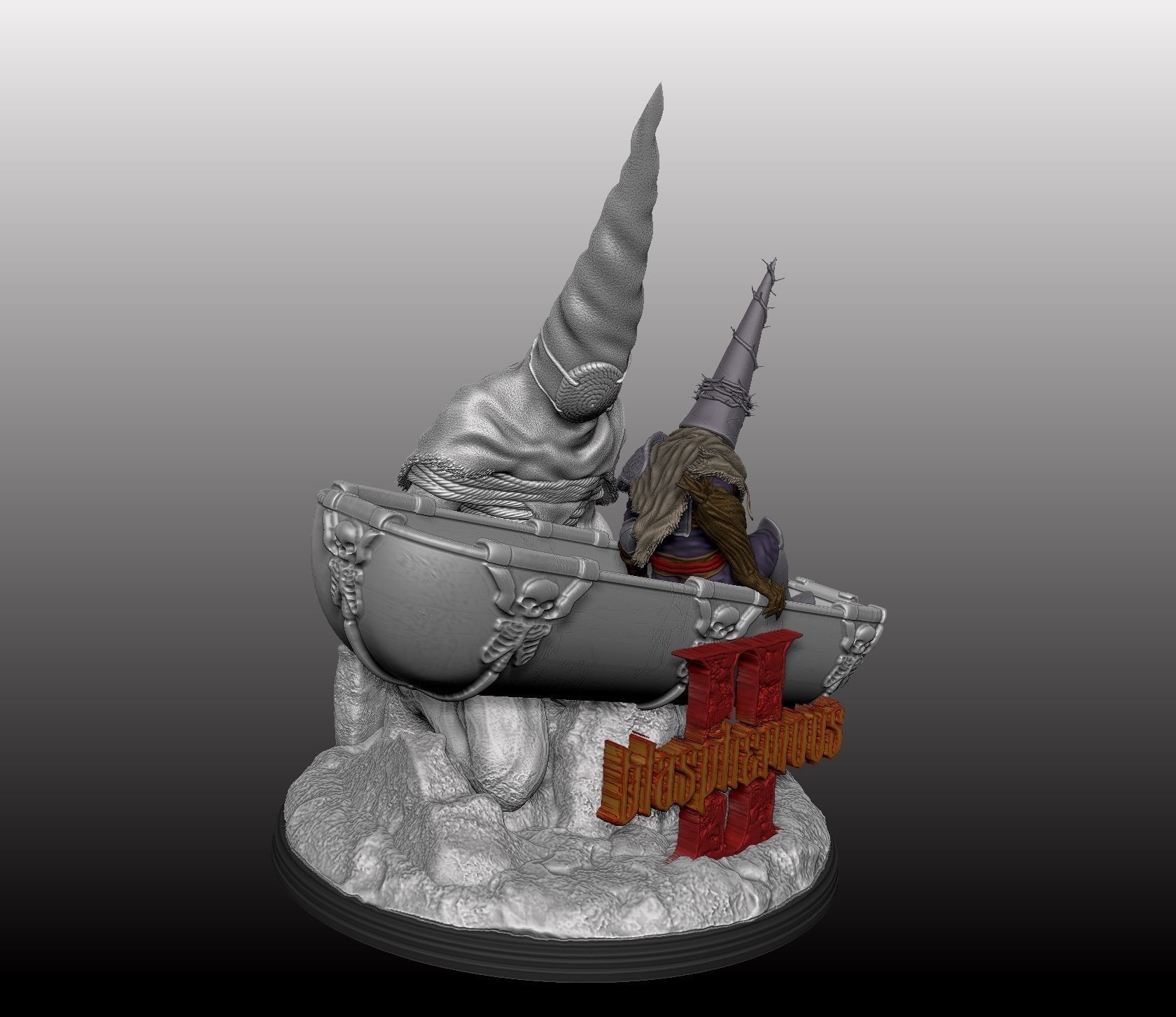 Blasphemous 2 Diorama 3D print model_2