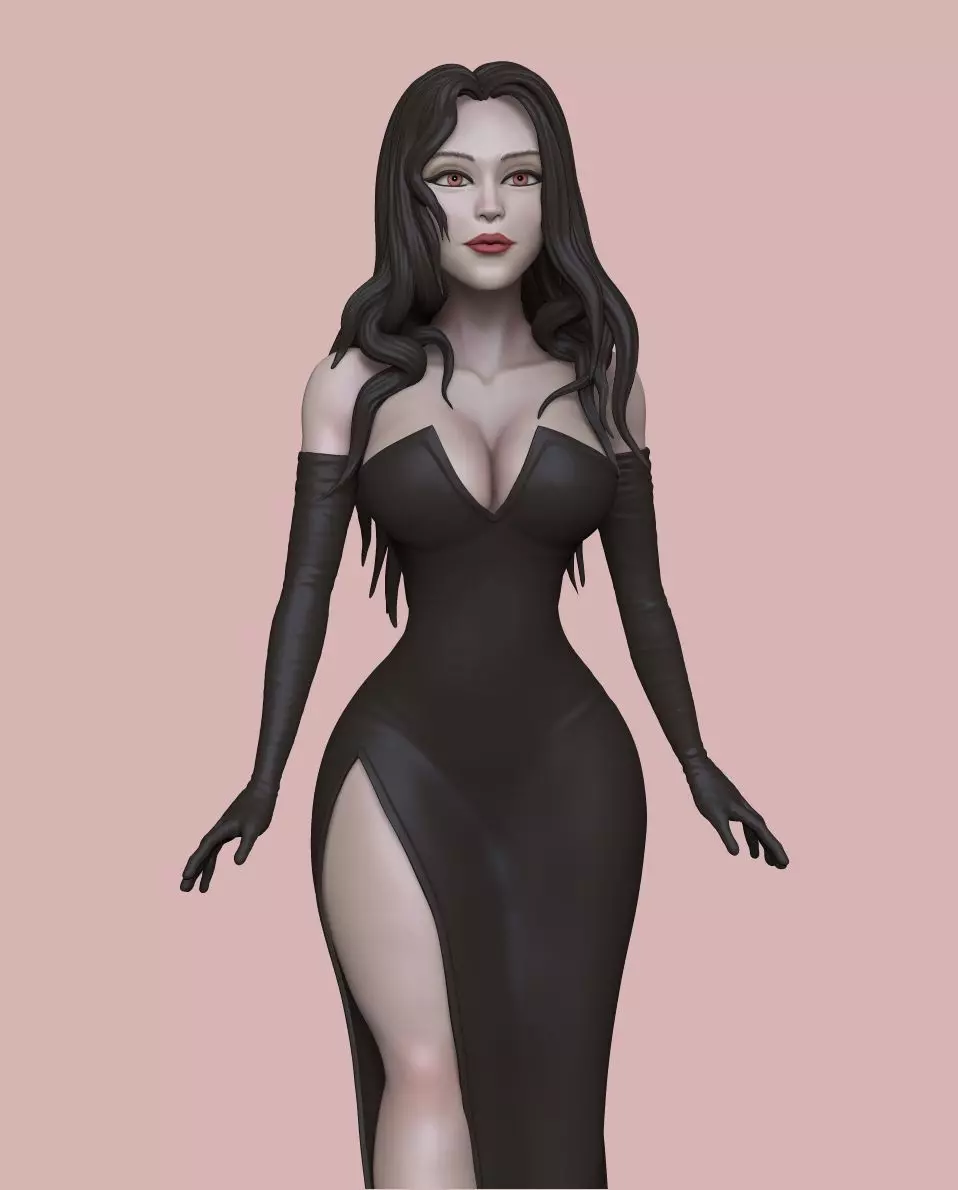 statue of woman  3D print model_0