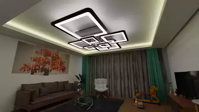 Chandelier 9969-8 carob