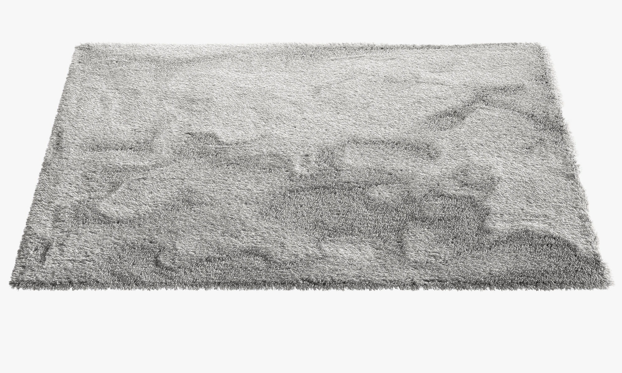 nuLoom Shaggy Area Rug 4 colors 3D model_12