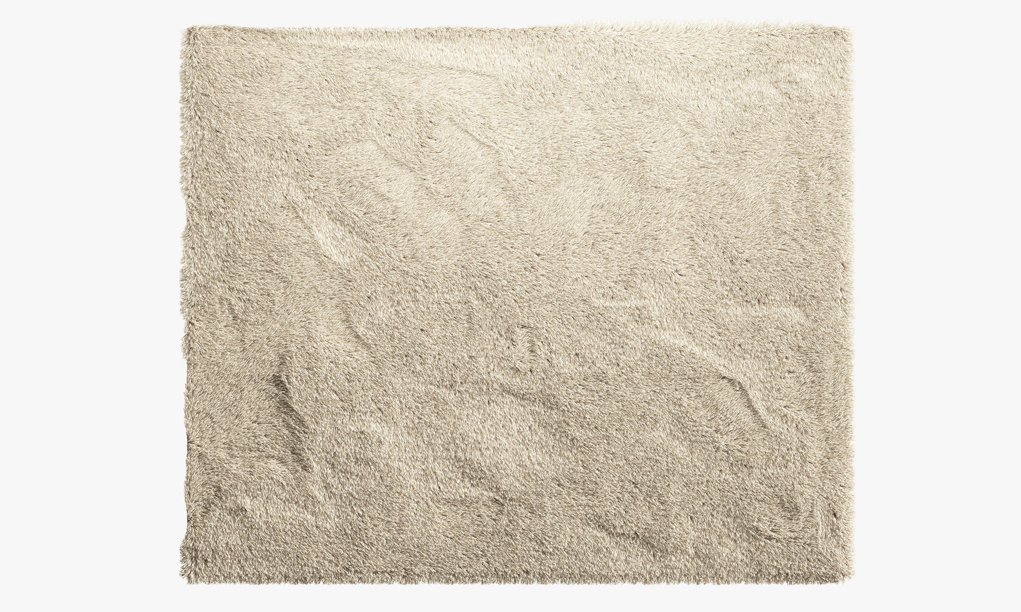 nuLoom Shaggy Area Rug 4 colors 3D model_9