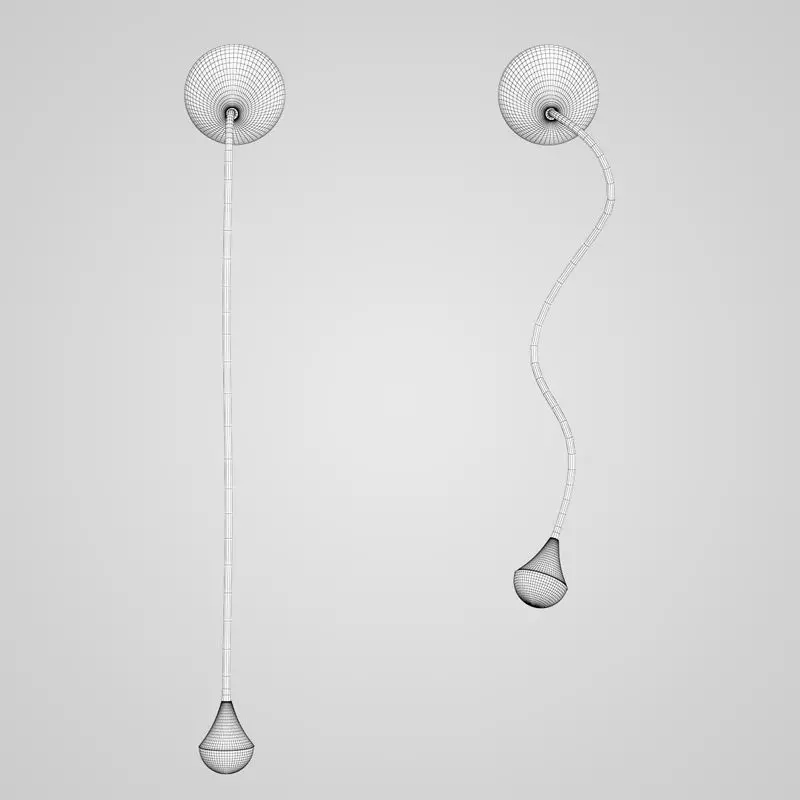 Two Modern Wall Lamps 41 3D model
