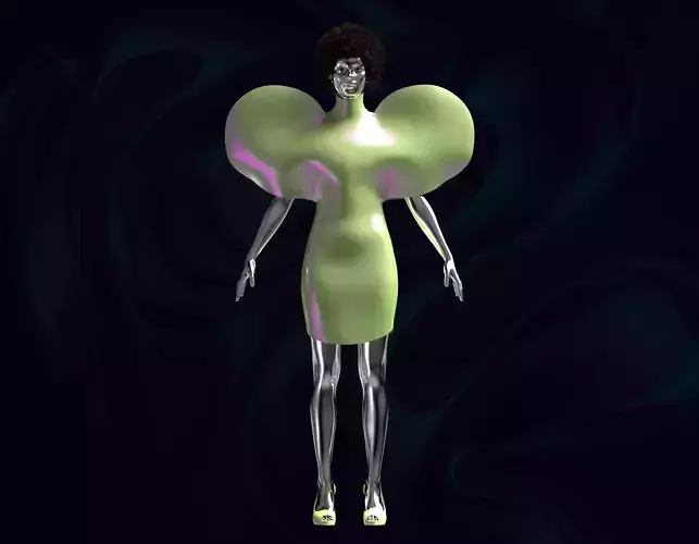 Girls-Heart Tops for Metaverse