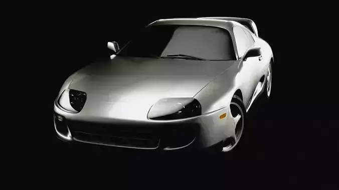 Toyota Supra A80 3D model