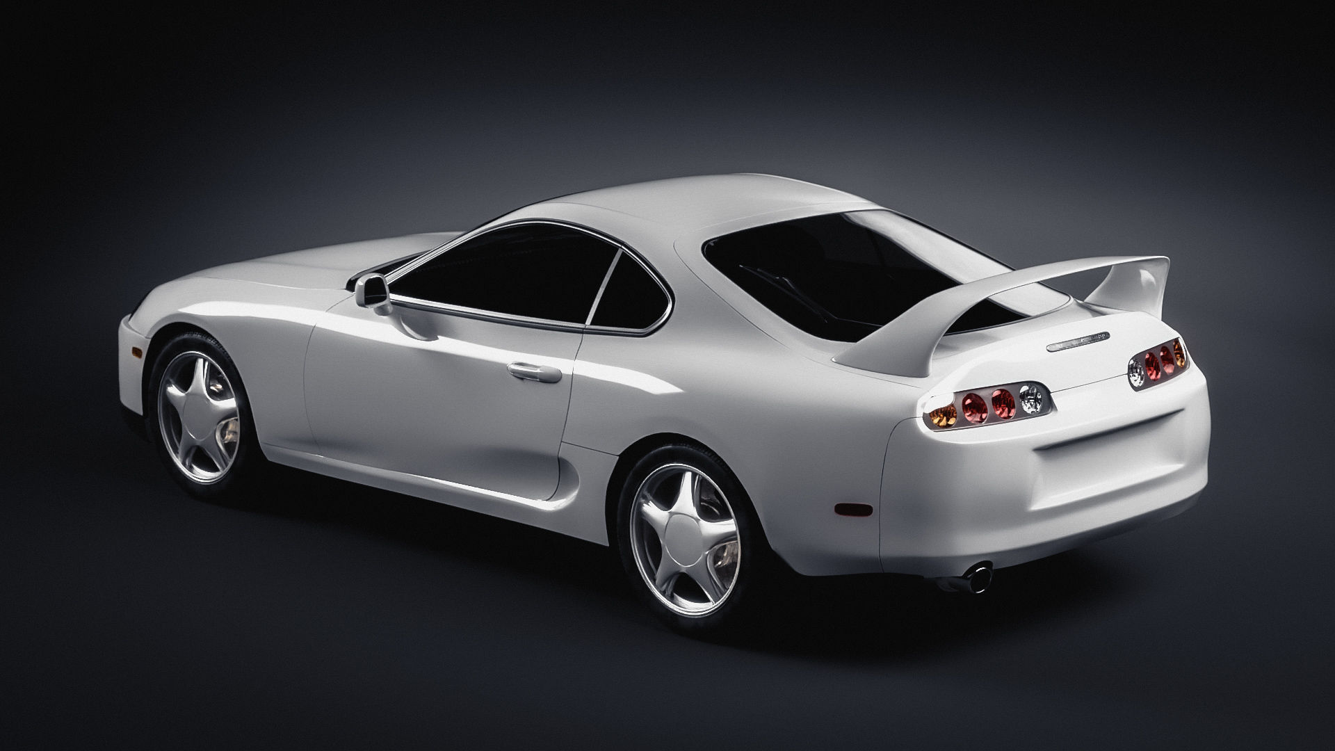 Toyota Supra A80 3D model_1