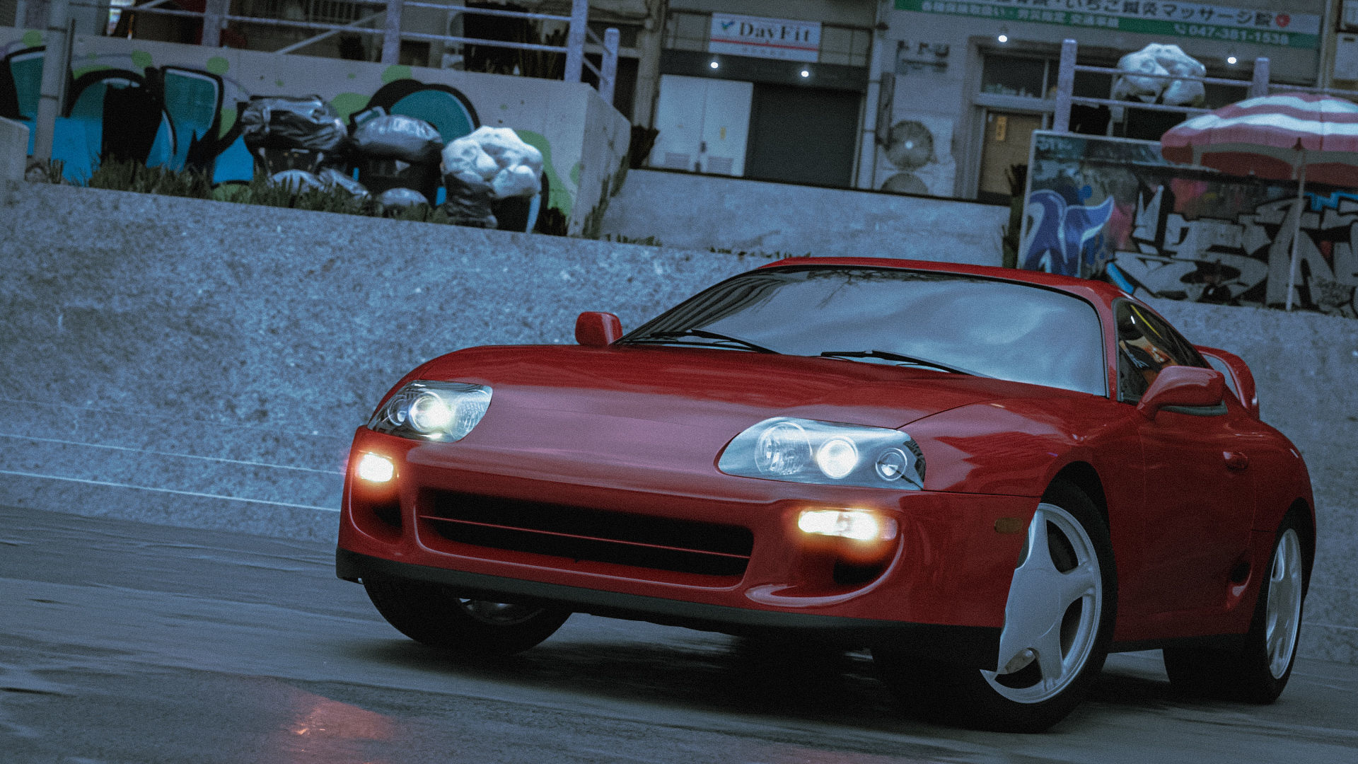 Toyota Supra A80 3D model_4