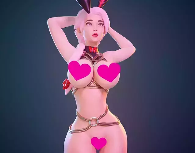 3D Print model - Bunny girl - d 3D print model