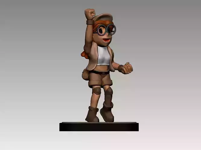 Metal Slug Fio 3D print model