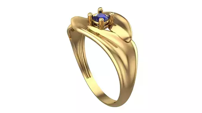 SINGLE STONE RING-RT10