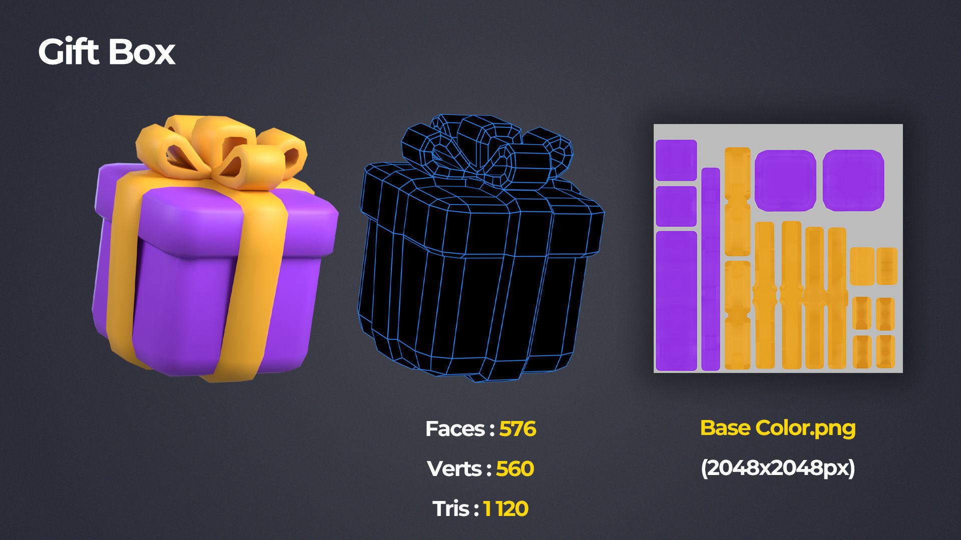 Halloween Pack Low-poly 3D model_8