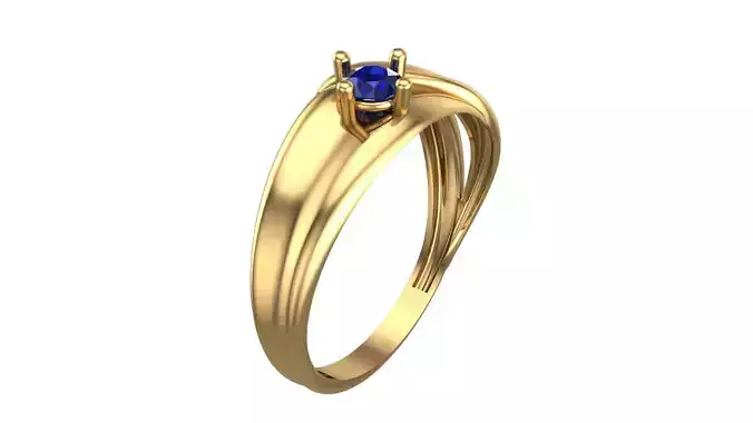 SINGLE STONE RING-RT13