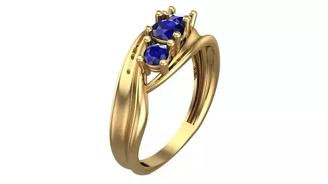 SINGLE STONE RING-RT14