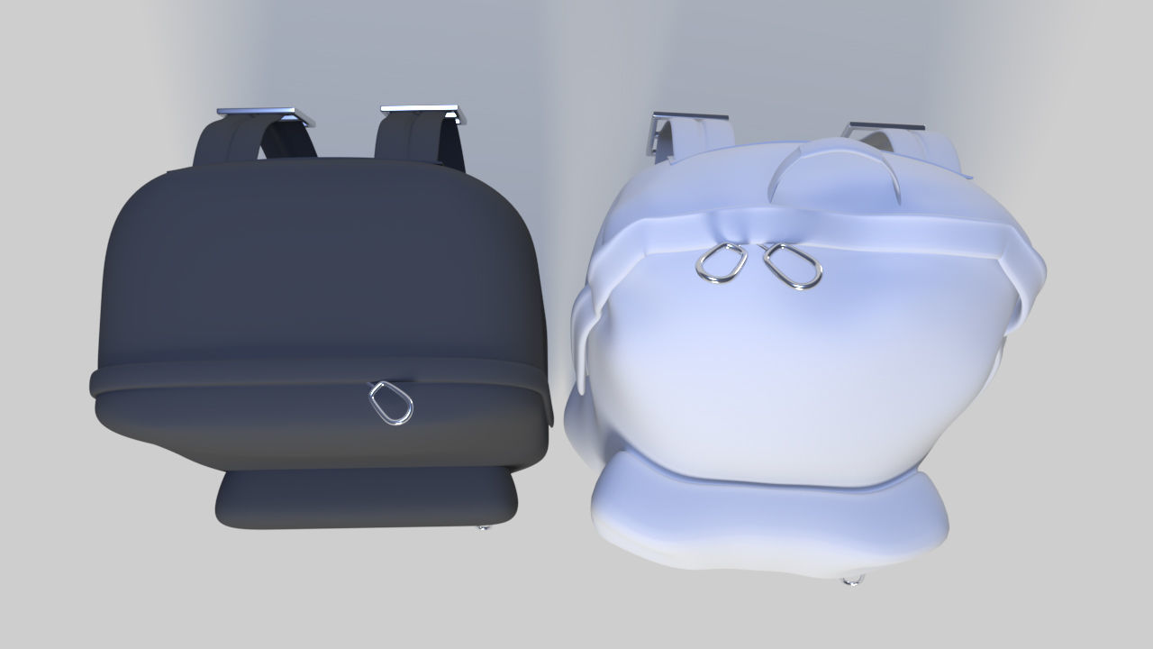 two backpack 3D print model_2