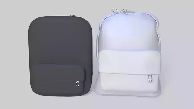 two backpack 3D print model