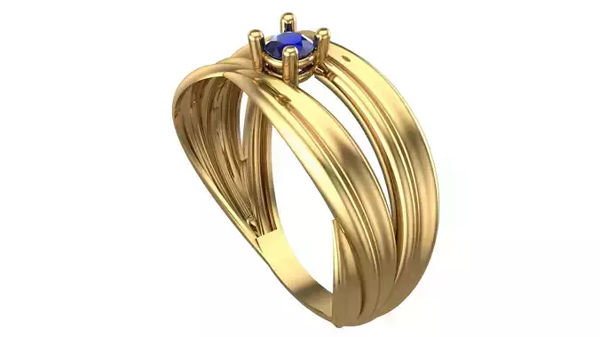 SINGLE STONE RING-RT15