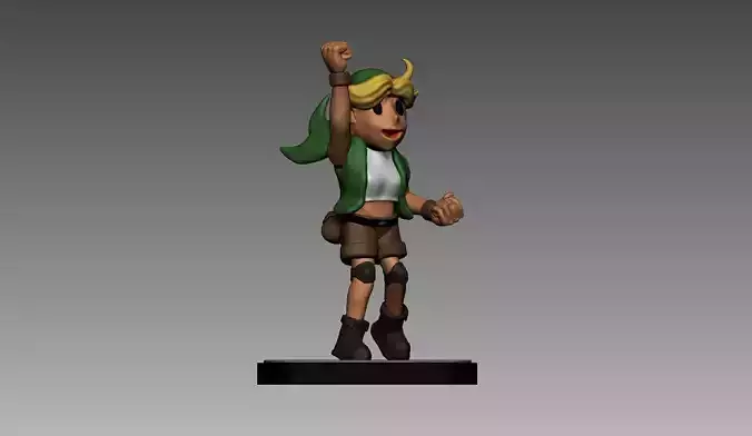 Metal Slug Eri 3D print model