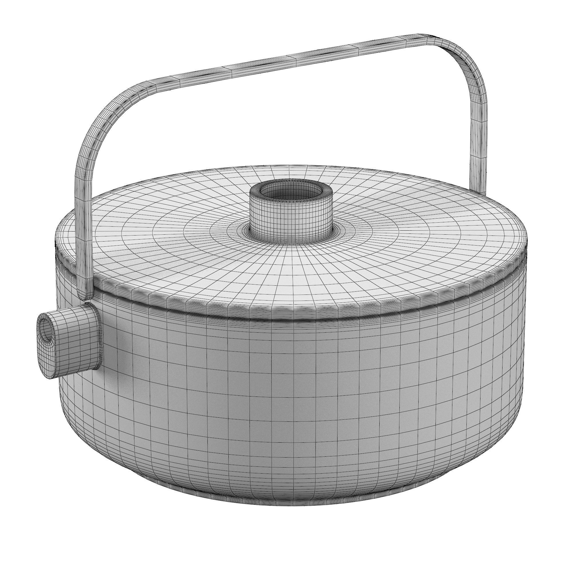 TEA POT COLLAGE 3D model_4