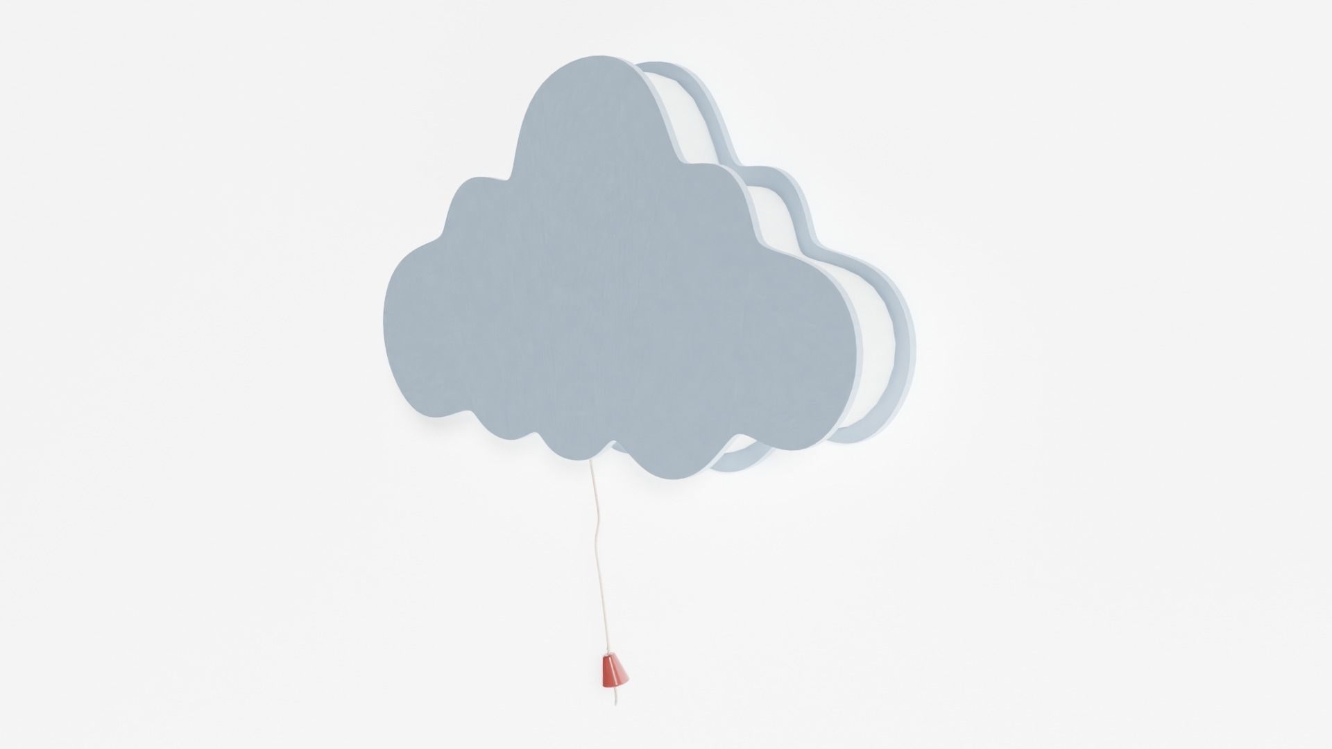 Cloud Night Light 3D model_2
