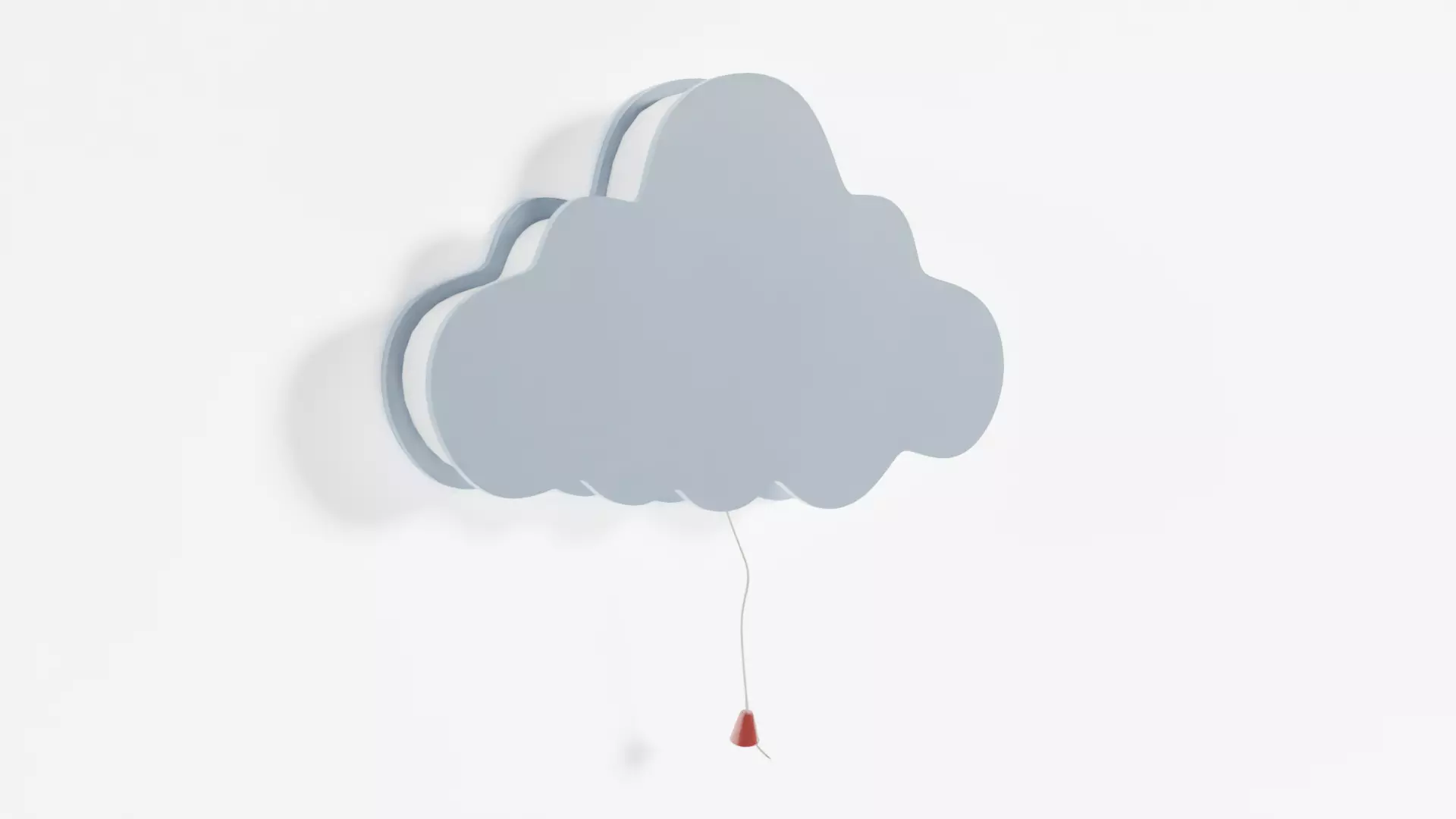 Cloud Night Light 3D model_0