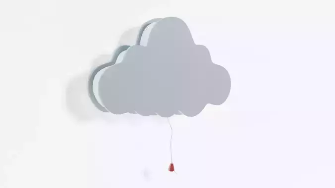 Cloud Night Light 3D model
