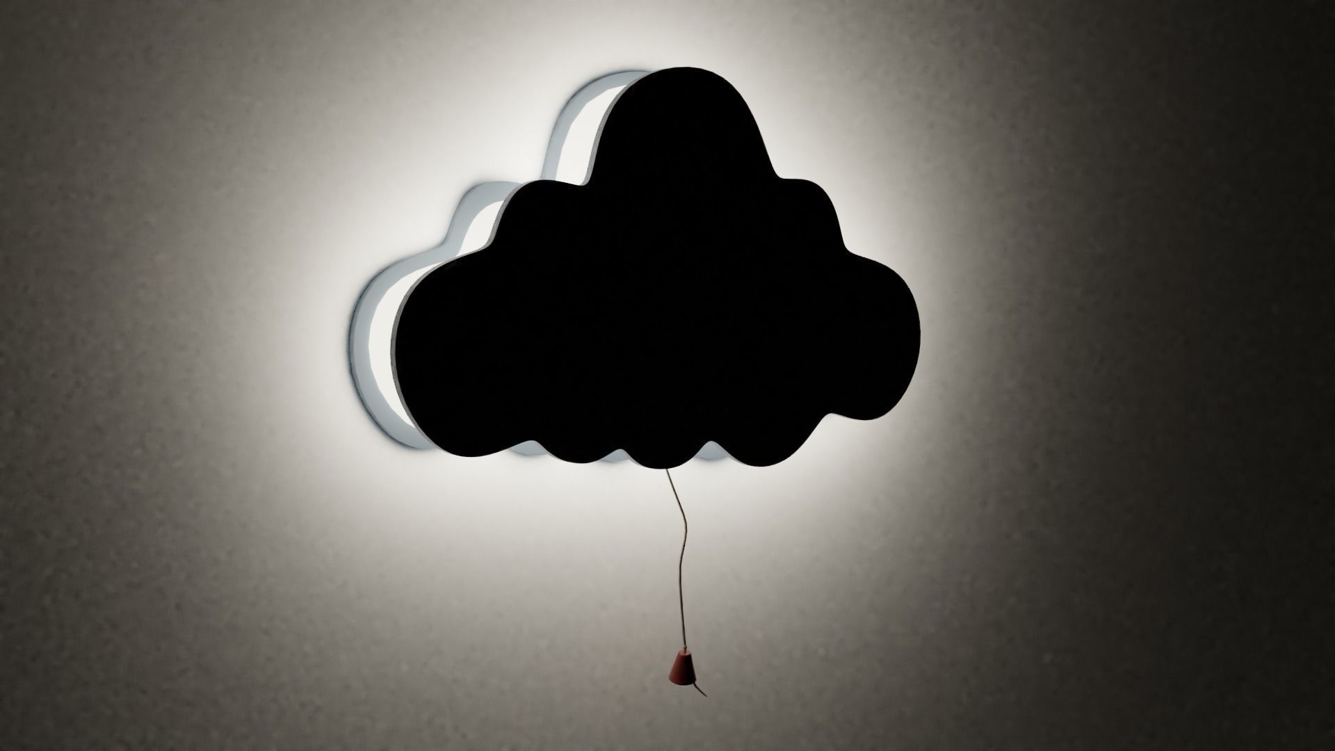 Cloud Night Light 3D model_1