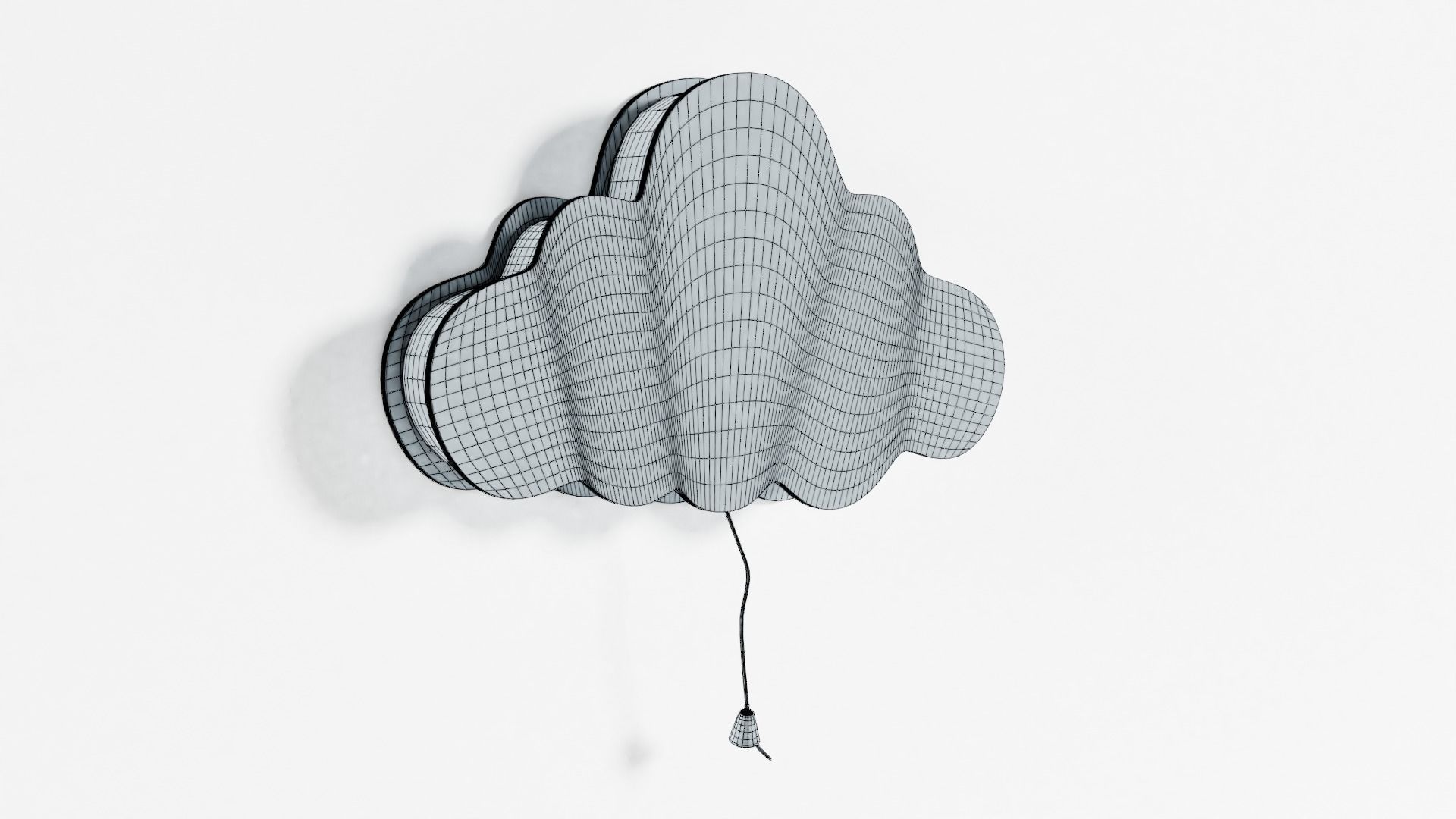 Cloud Night Light 3D model_4
