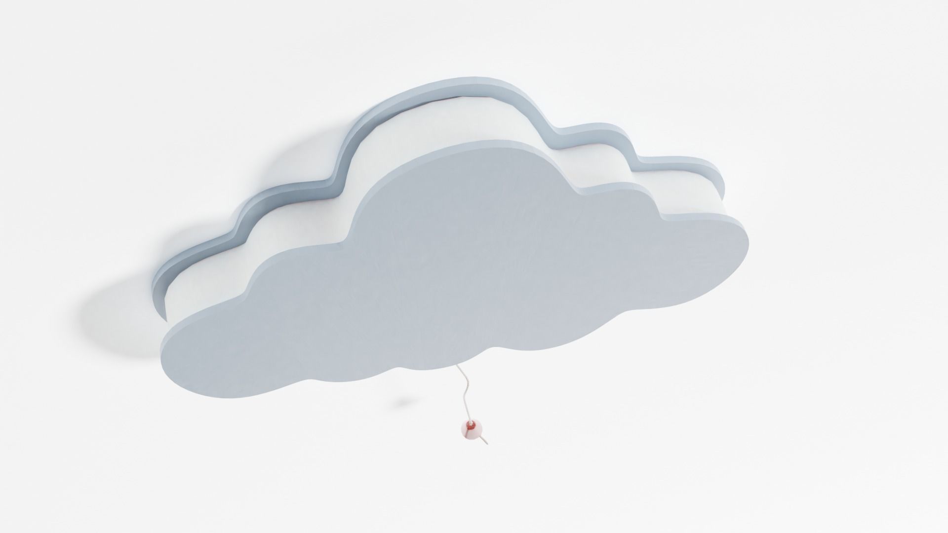 Cloud Night Light 3D model_3