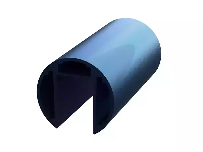 Aluminum Extruded Balustrade Handrail MOD AL-069sh