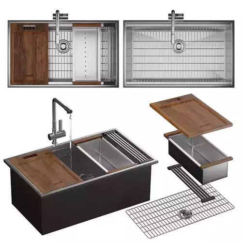 Ruvati kitchen sink