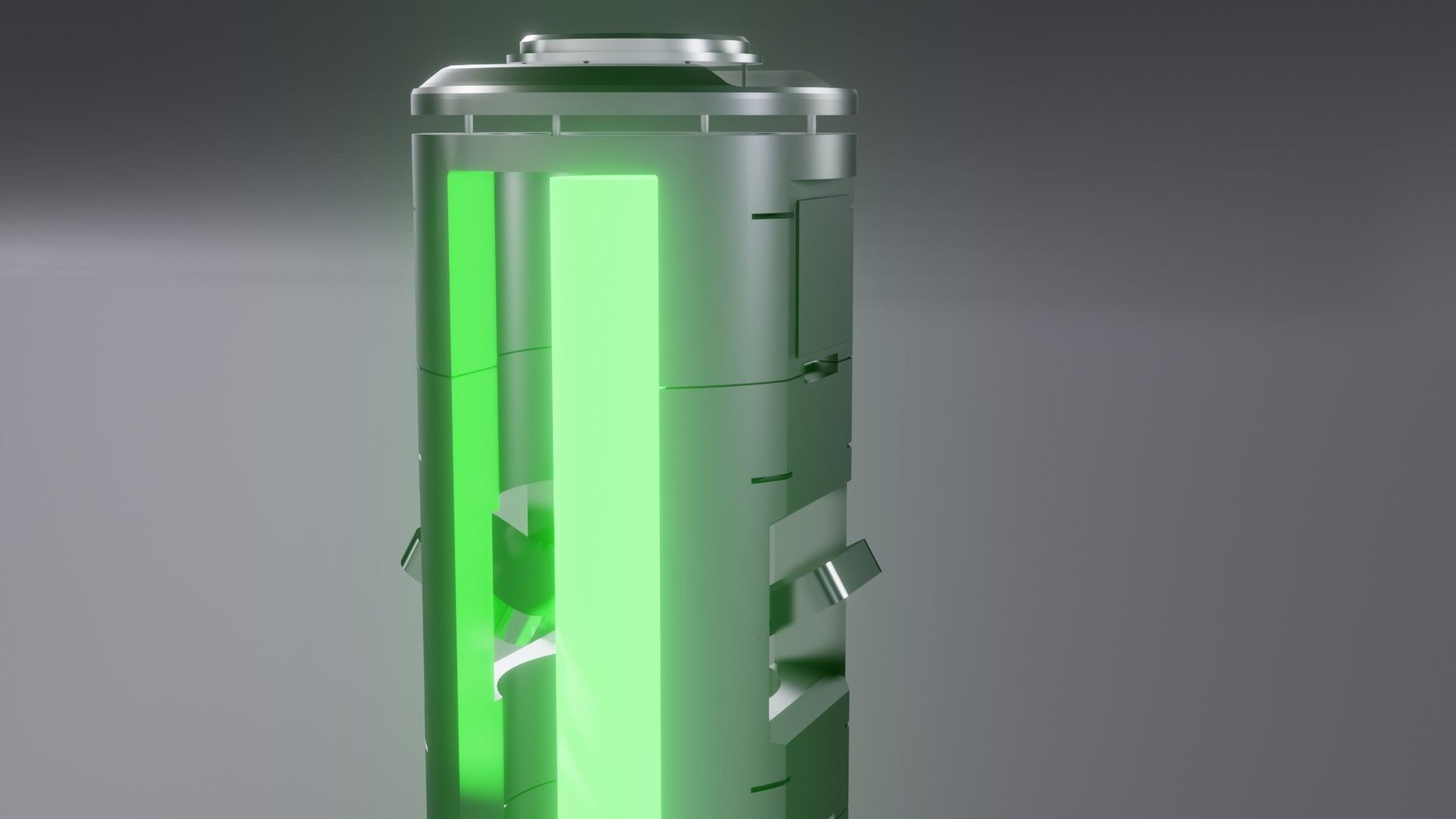Radioactive case 3D model_2