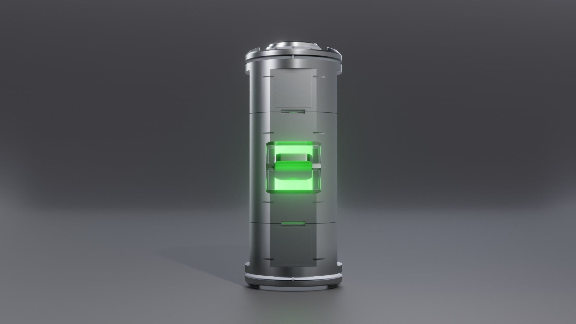 Radioactive case 3D model_1