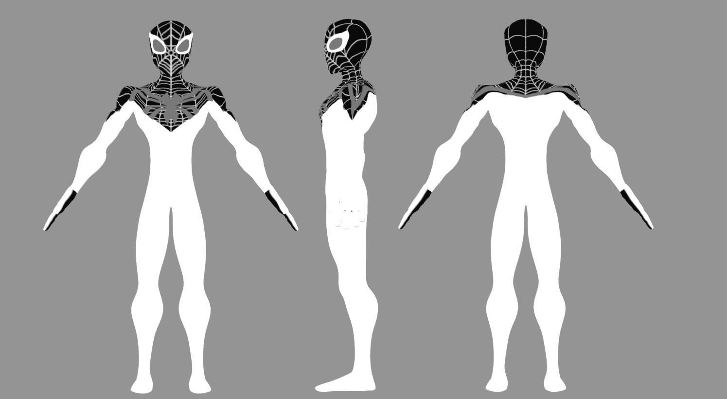 Spectaular-Spiderman Bundle Low-poly 3D model_33