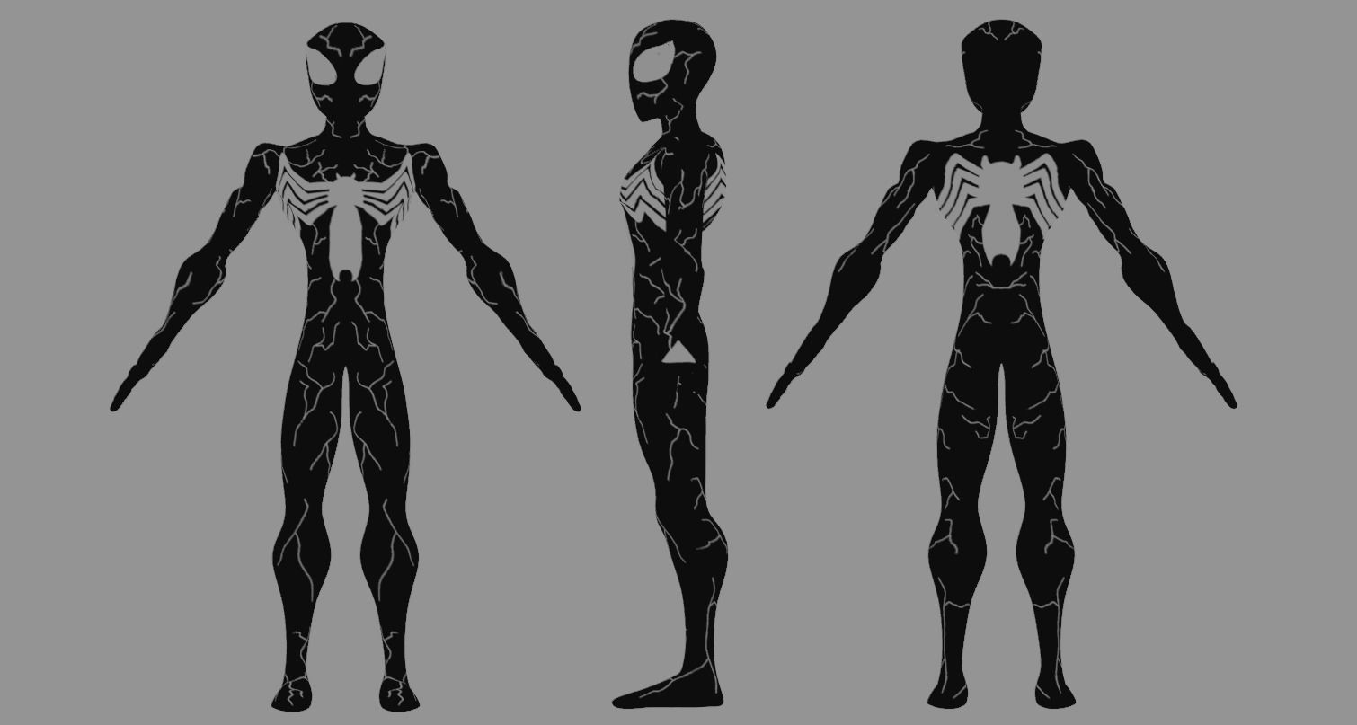 Spectaular-Spiderman Bundle Low-poly 3D model_37