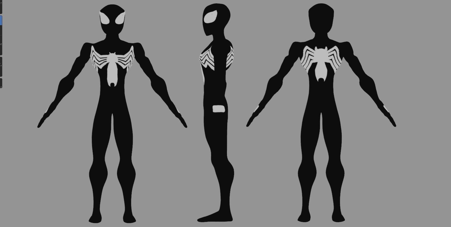 Spectaular-Spiderman Bundle Low-poly 3D model_23