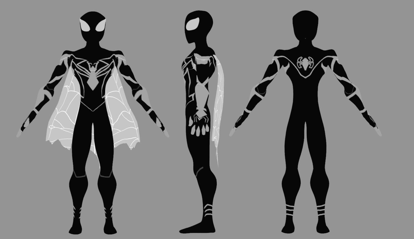 Spectaular-Spiderman Bundle Low-poly 3D model_29