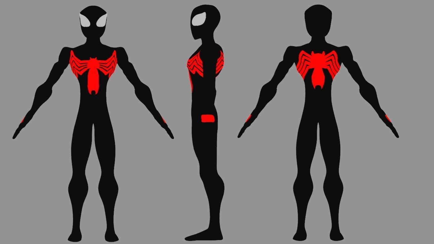 Spectaular-Spiderman Bundle Low-poly 3D model_38