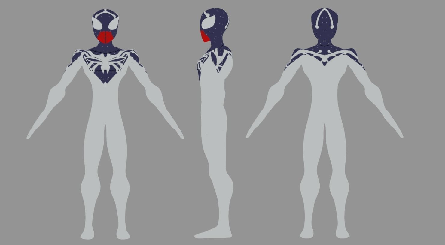 Spectaular-Spiderman Bundle Low-poly 3D model_36