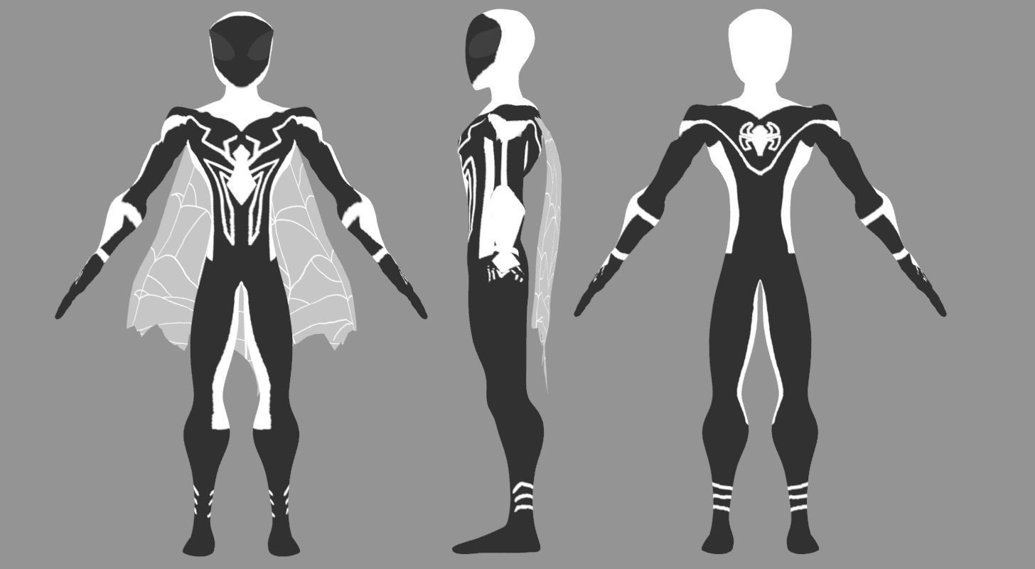 Spectaular-Spiderman Bundle Low-poly 3D model_30