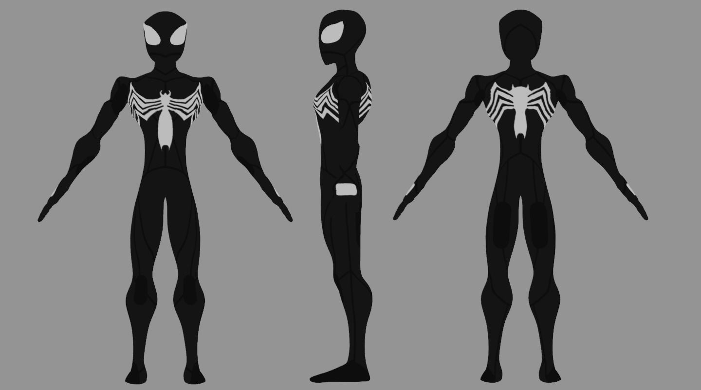 Spectaular-Spiderman Bundle Low-poly 3D model_13