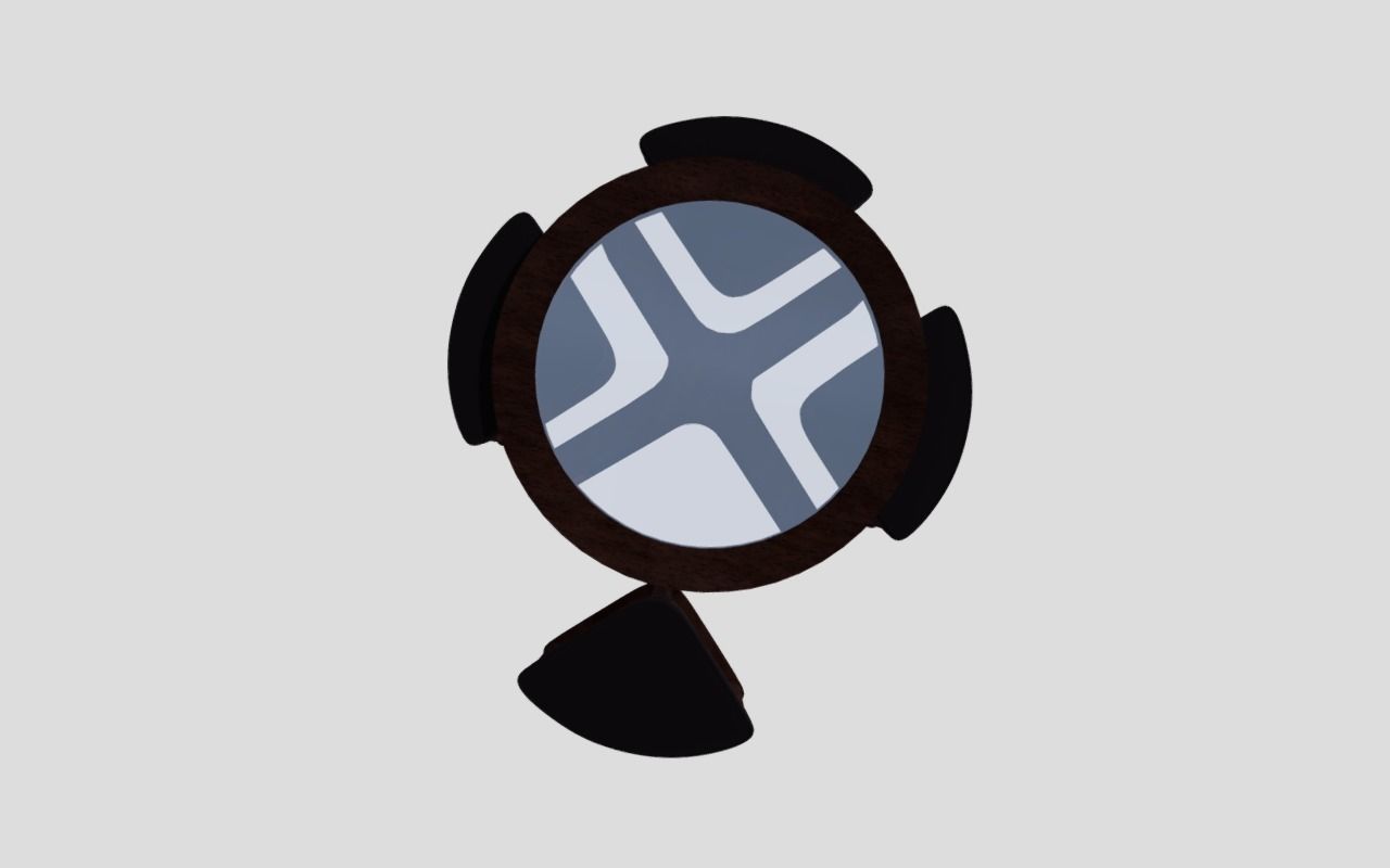 Center table with chairs 3D model_2