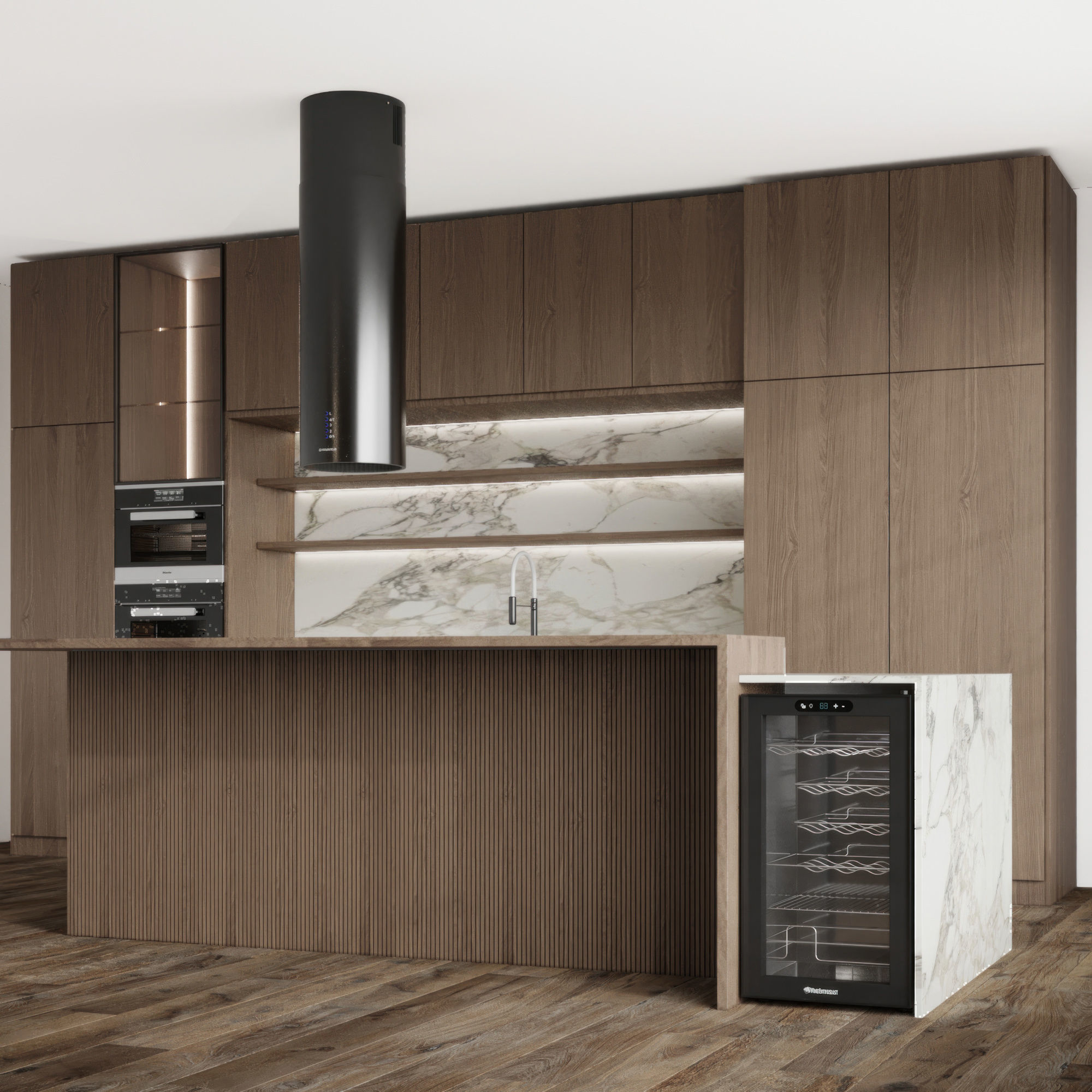 Kitchen 076 3D model_1
