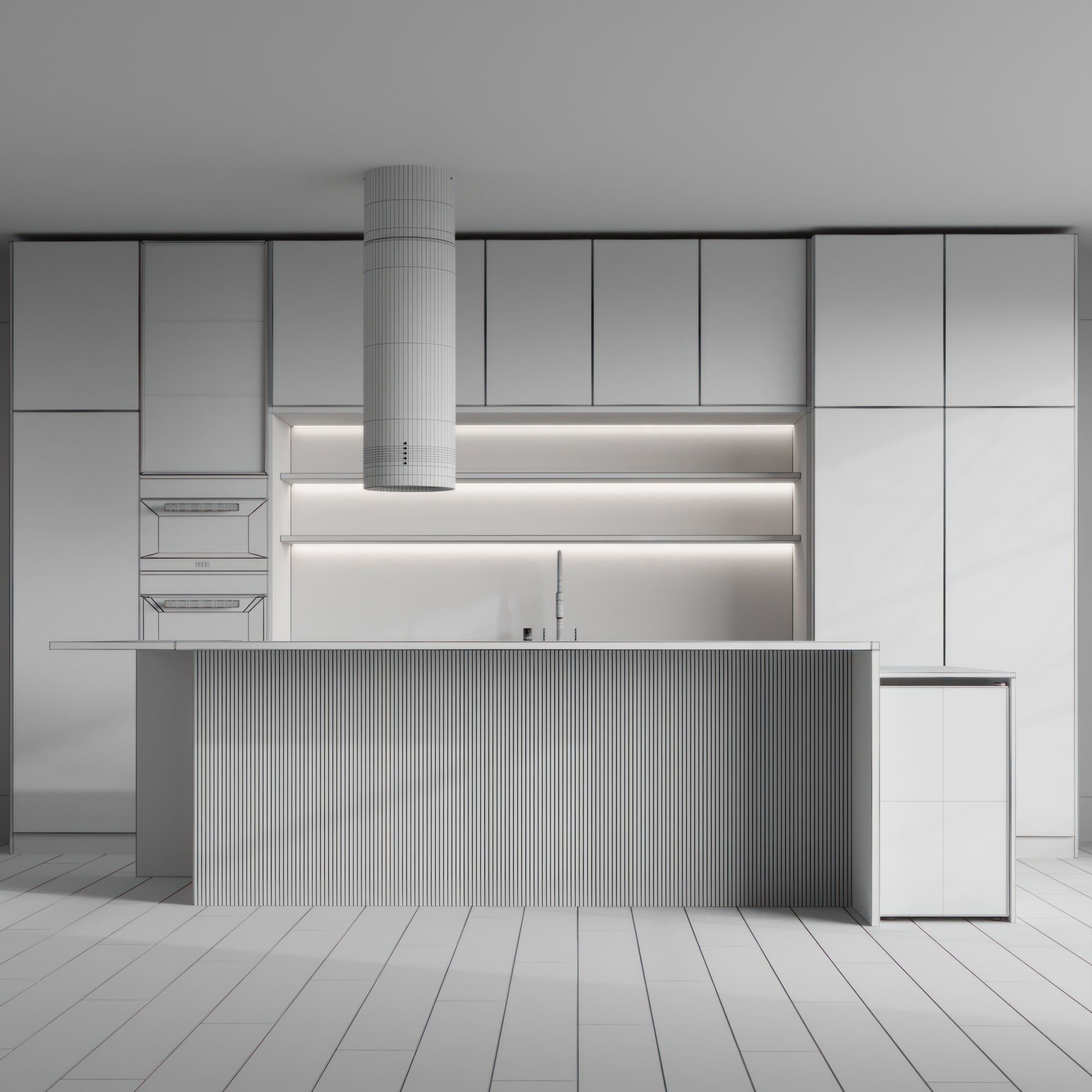 Kitchen 076 3D model_6